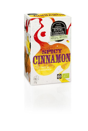 Spicy cinnamon van Royal Green (16 zakjes)