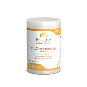Vitamine C 500 neutral van Be-Life : 50 capsules