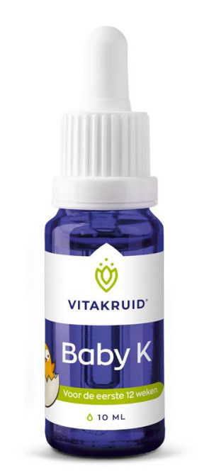 Vitamine K baby druppels van Vitakruid : 10 ml