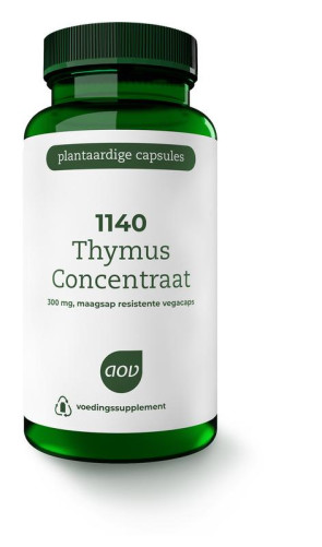 AOV 1140 Thymus concentraat (300mg): 60 vcaps
