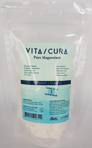 Magnesium voetbadzout van Vitacura : 150 gram
