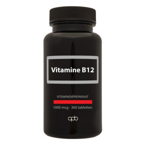 Vitamine B12 1000mcg van APB Holland (360 tabletten)