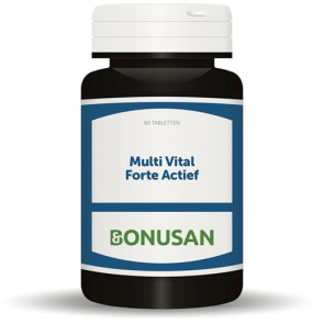Multi vital forte actief van Bonusan : 60 Tabletten