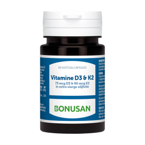 Vitamine D3 & K2 van Bonusan 