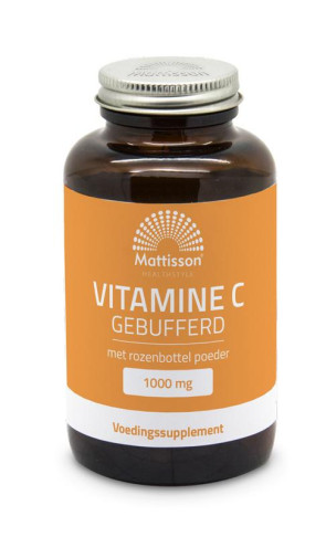 Vitamine C Gebufferd 1000mg van Mattisson : 90 capsules 