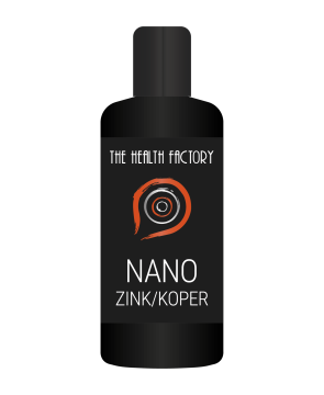 Nano Zink en Koper van The Health factory (500ml)