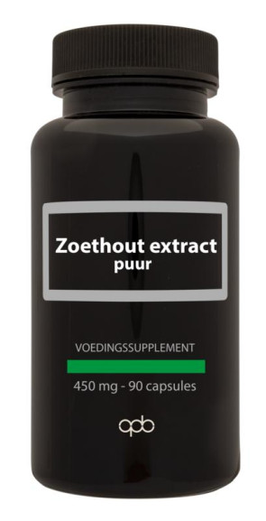 Zoethout 450 mg puur van Apb Holland